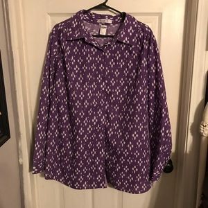 Purple blouse